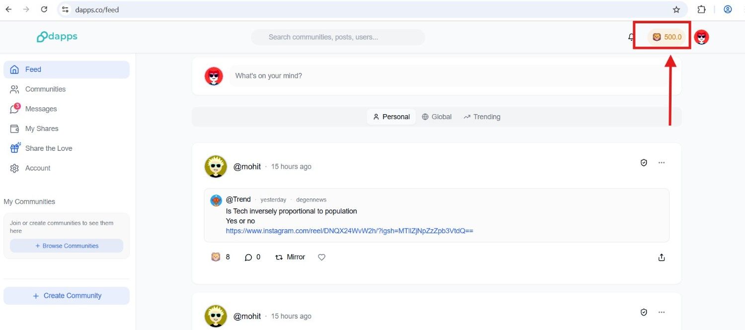 How Shardeum users can benefit from Dapp.co partnership with early access and rewards