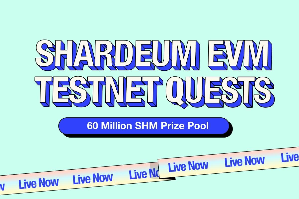 Join Shardeum EVM Testnet Quest – 60M SHM In Rewards