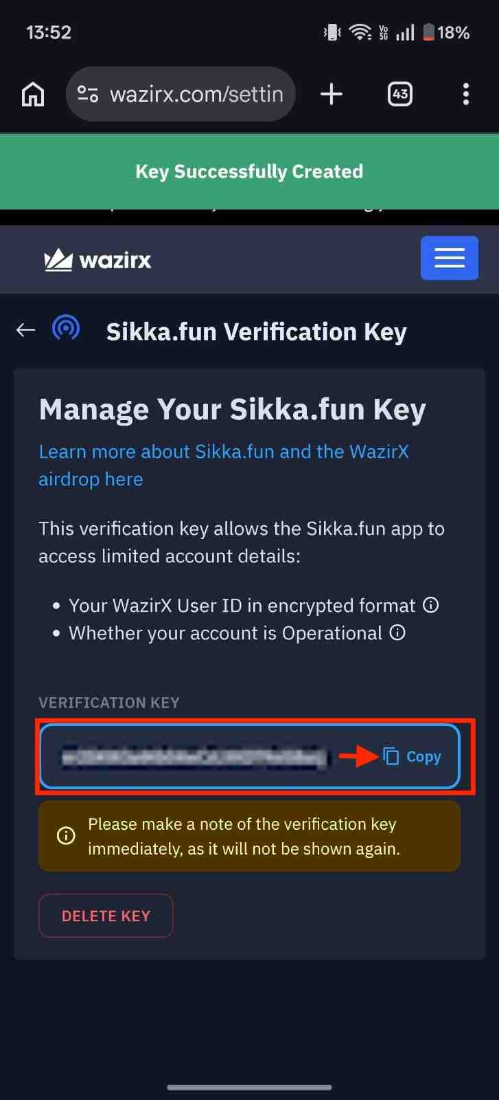 How to Claim Your 50,000 SHM WazirX Shardeum Sikka.fun