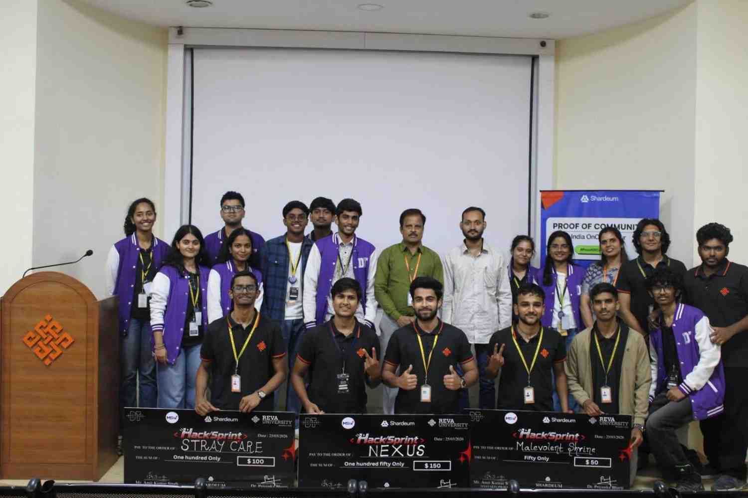 Shardeum HackSprint: 200+ Builders, 110 Projects in 3 Days