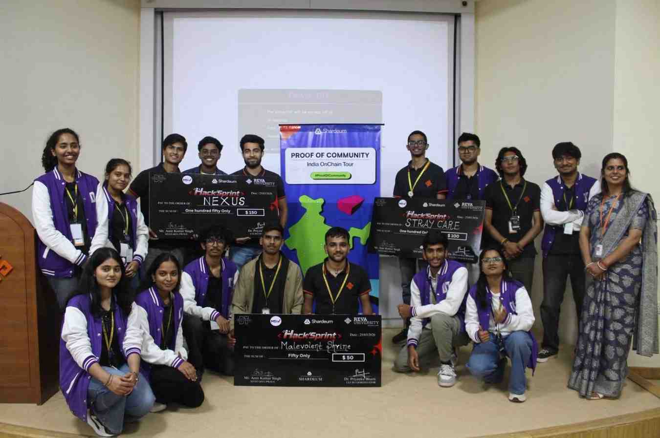 Shardeum HackSprint: 200+ Builders, 110 Projects in 3 Days - Top 3 Projects