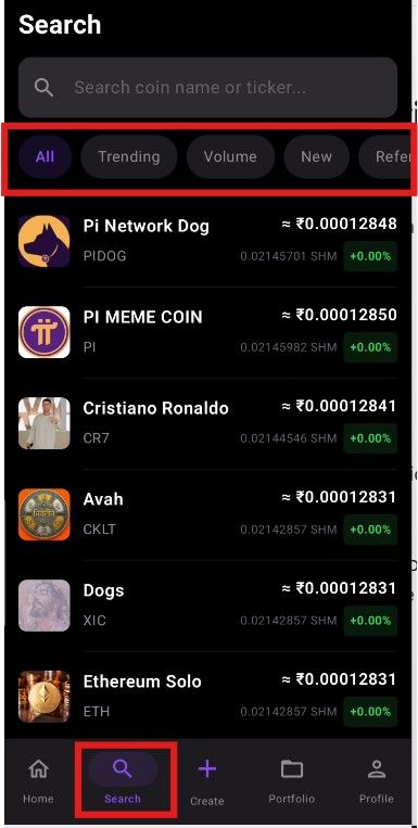 Buy and Trade Coins on Sikka.fun