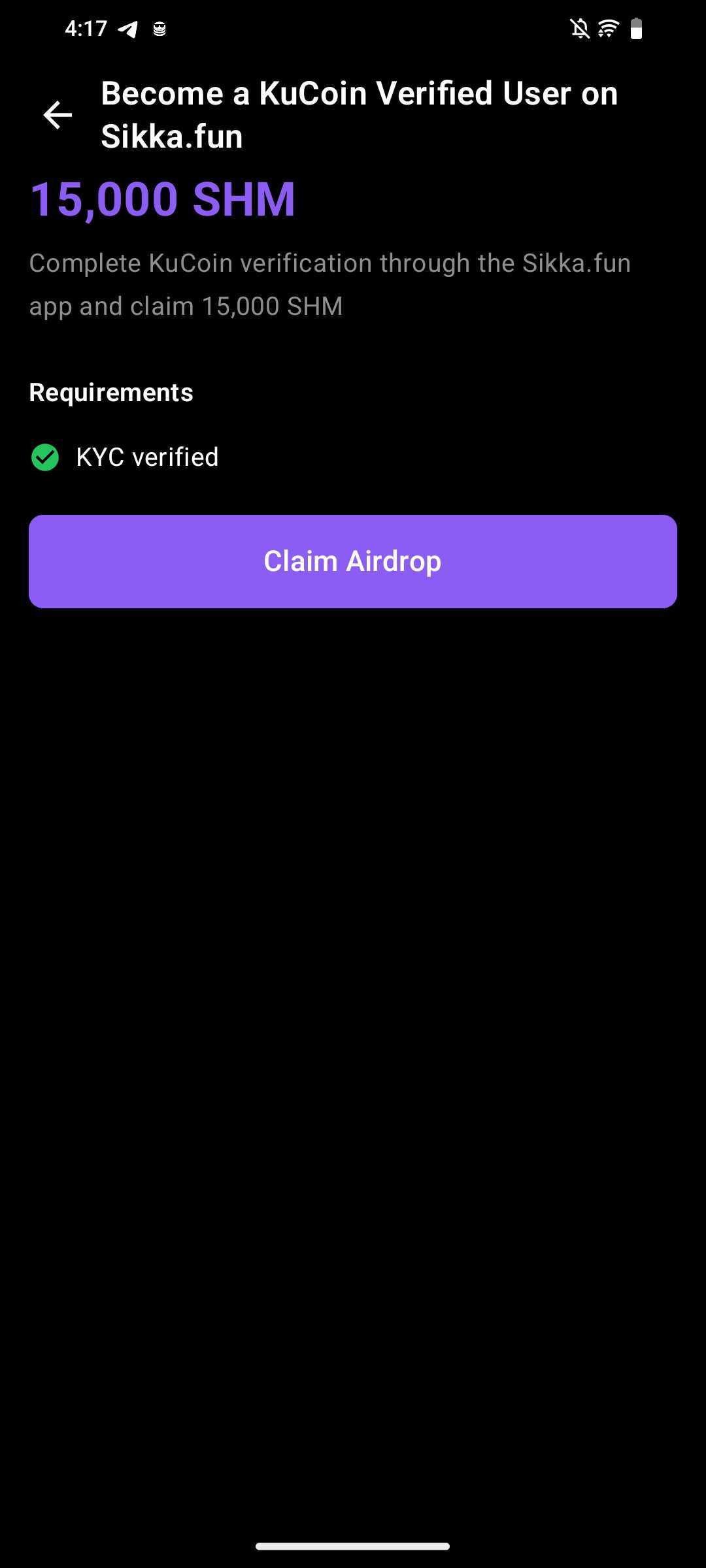 How to Claim Your 25,000 SHM Airdrop