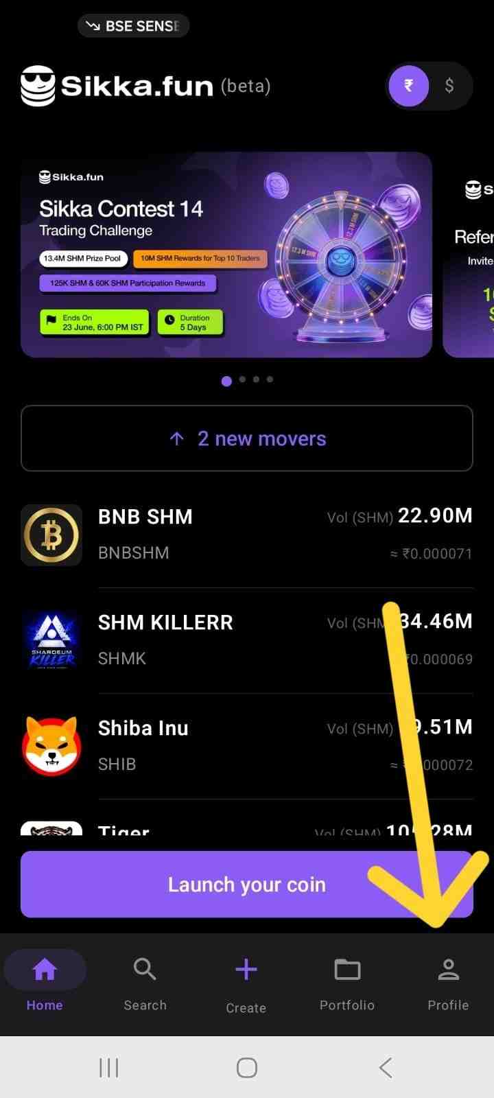 How to Claim Your 25,000 SHM Airdrop