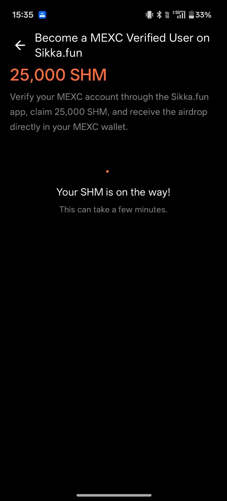How to Claim Your 25,000 SHM Airdrop