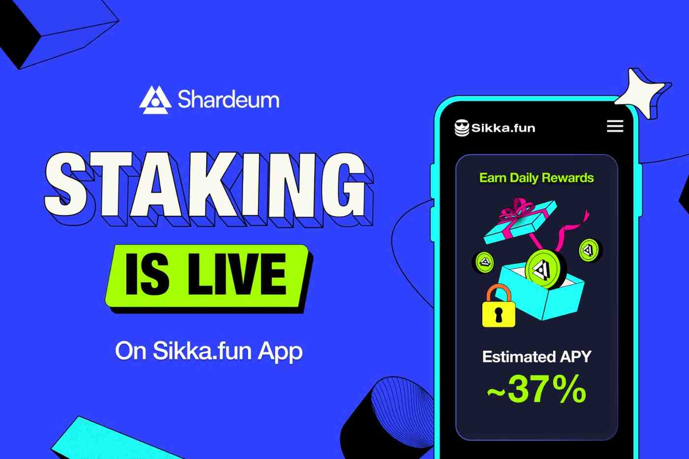 SHM Staking on Sikka.fun: Stake, Claim, and Use Rewards
