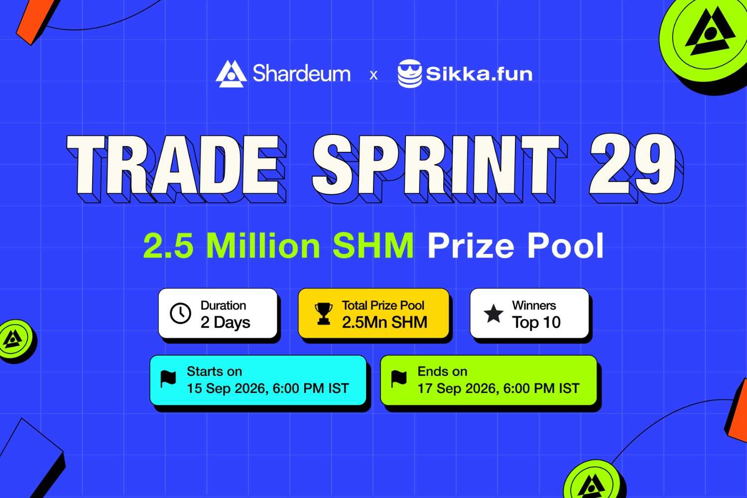 Sikka.fun Trading Contest 29 is Live